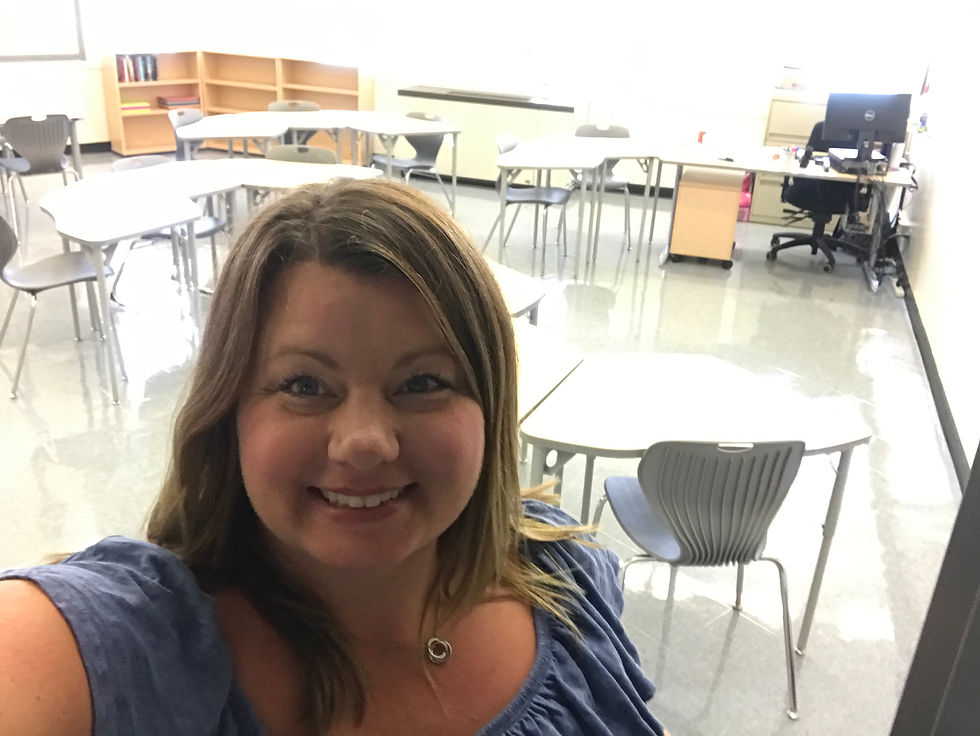 Excitement is in the air as I begin setting up my new classroom!