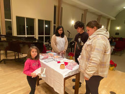 Christmas Eve Candlelight service.