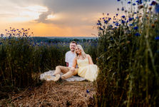 Lancaster Wildflower Mini Sessions Golden Hour Family Photographer PA