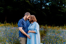Lancaster Wildflower Mini Sessions Golden Hour Family Photographer PA
