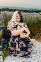 Lancaster Wildflower Mini Sessions Golden Hour Family Photographer PA