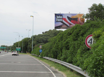 Publicidad ilegal en el parque Tres de Febrero