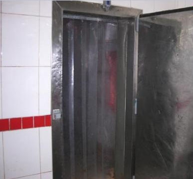 Cortinas em Tiras de PVC Polar
