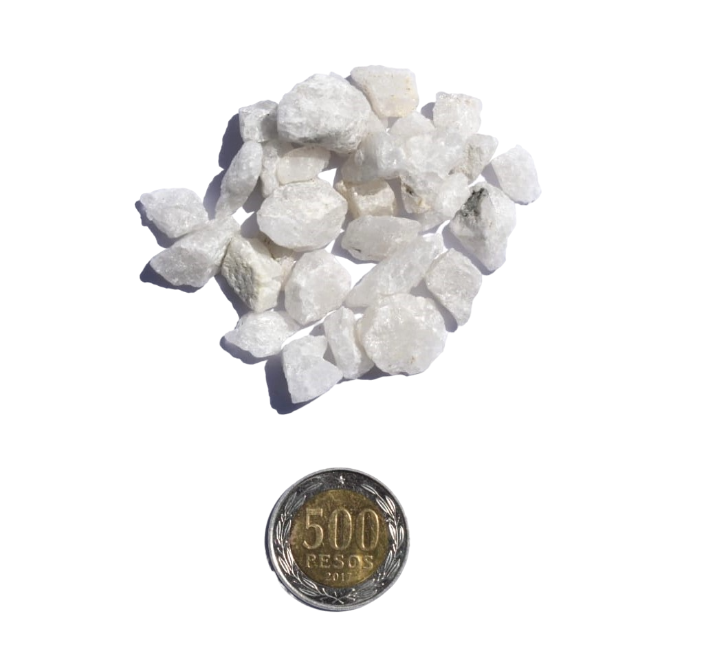 Cuarzo Blanco tamaño Maíz