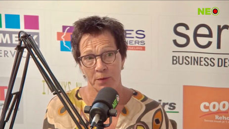 Pien in politiek uur bij NEO radio/TV