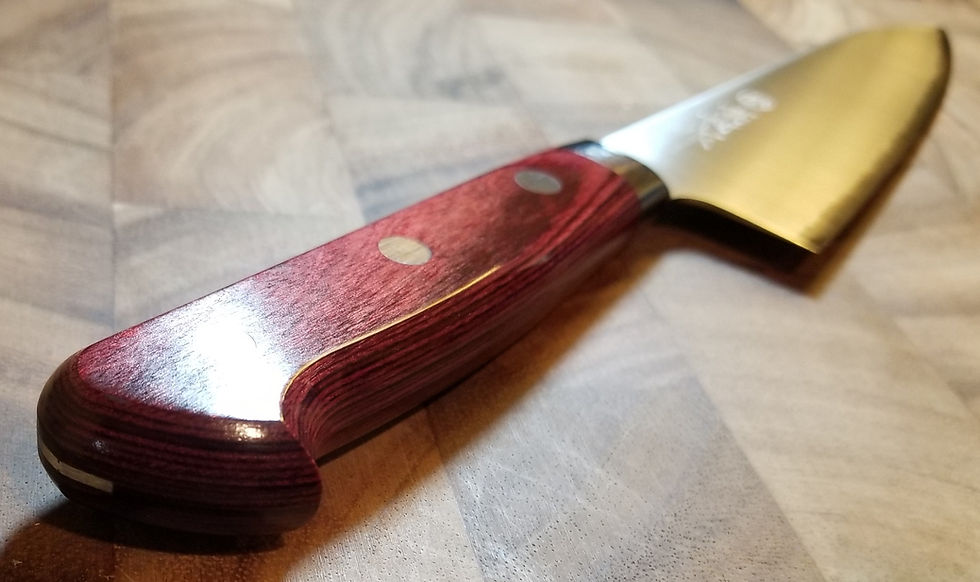 Thumbnail: Takamura Migaki 180mm Japanese Gyuto Knife - R2 Powdered Steel