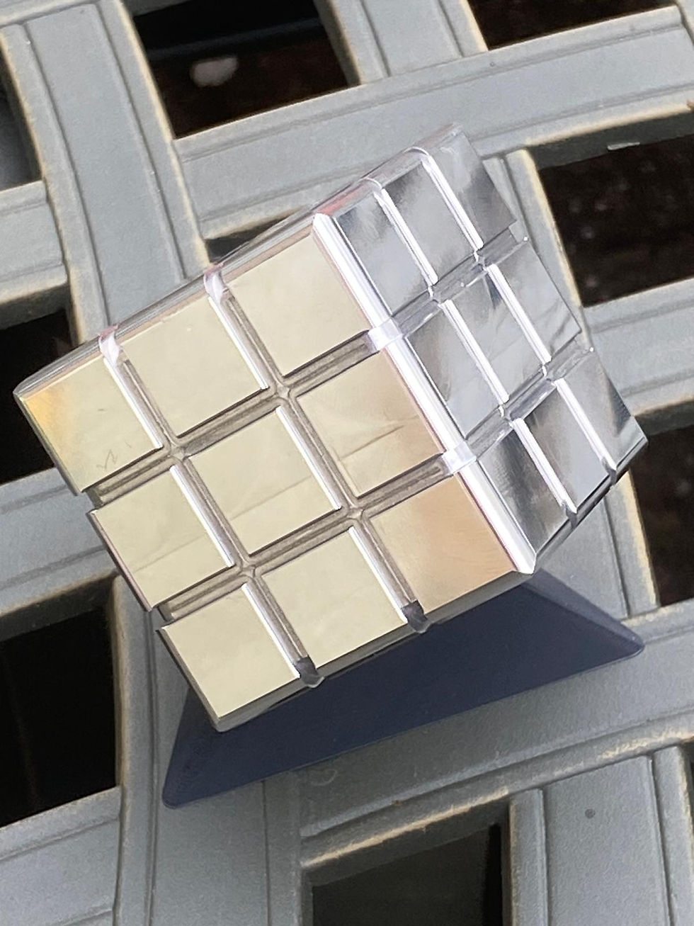 Thumbnail: Aluminium Multi Square Cube 60mm Gain Finish