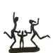 Thumbnail: A Loving Family of 3 Metal Sculpture Solid Metal New Baby First Gift Parents Chi