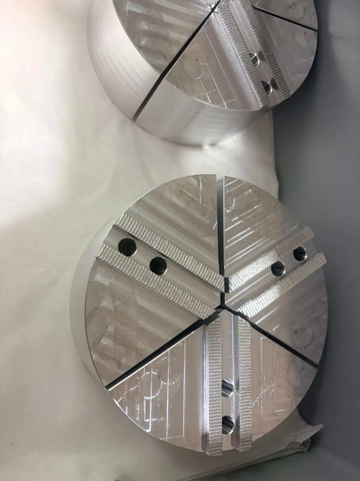 Aluminium Pie Jaws 5.5" Dia