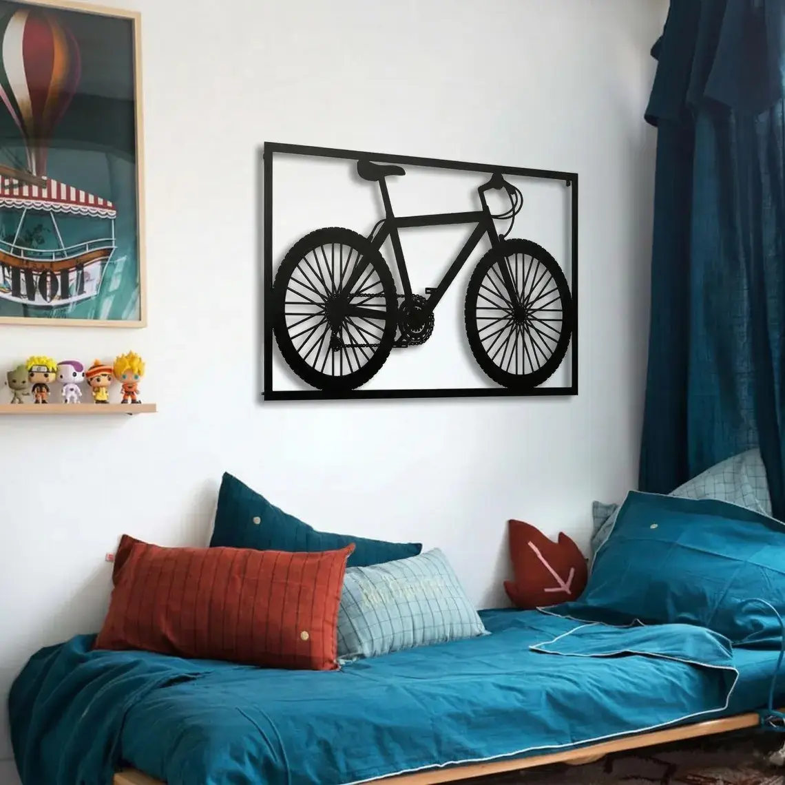 Metal Bicycle Wall Art