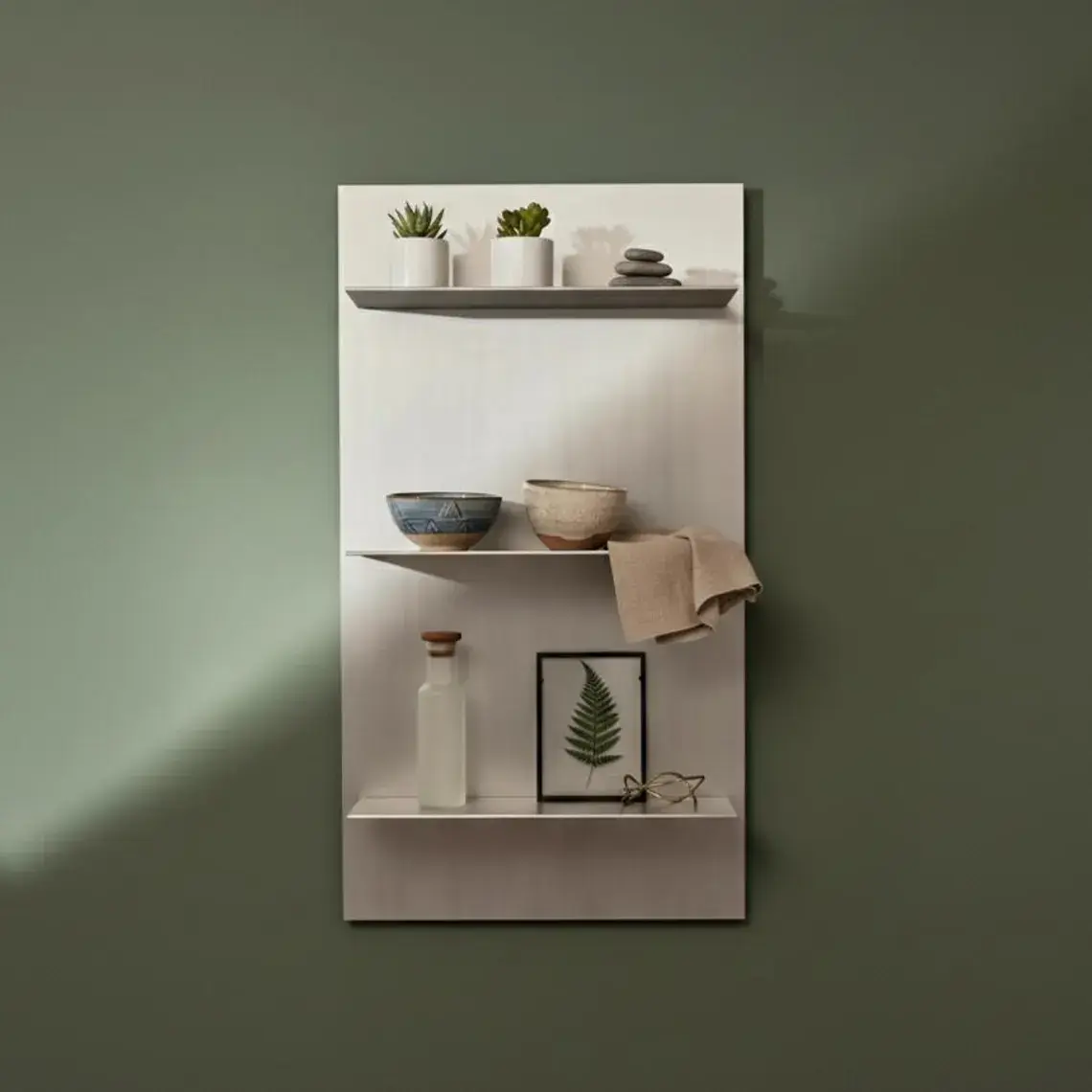 Industrial Design Wall Shelf Unit | Modern Minimalist Storage Solution | Scandin