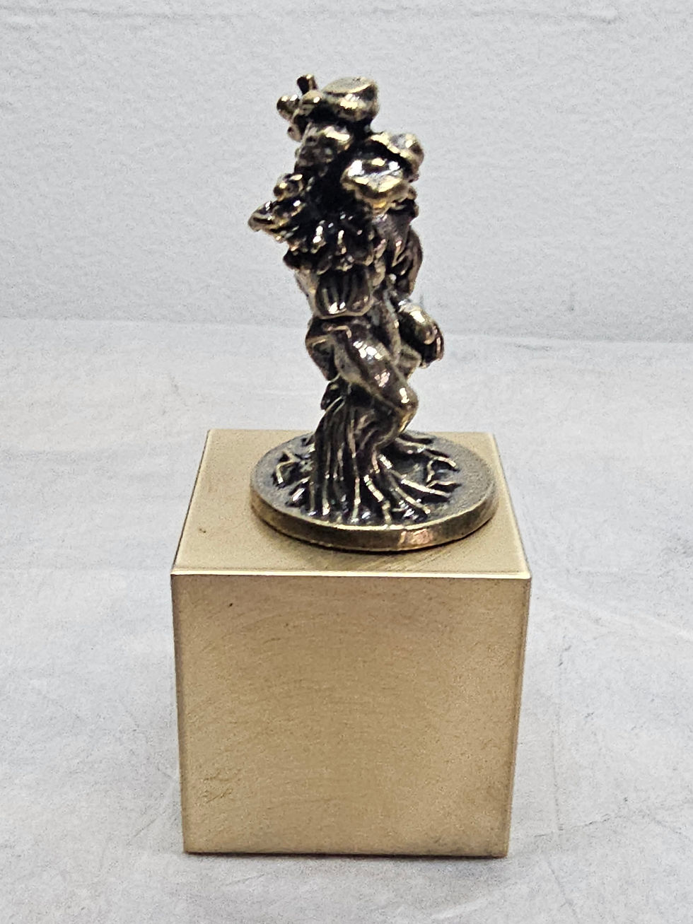 Thumbnail: Tree warrior lost arm  brass with a brass or aluminium Base