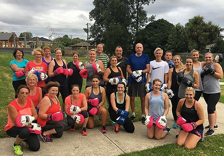 Great turnout for tonights 6_00pm class! Nothing better then starting the week off with a ripper Box