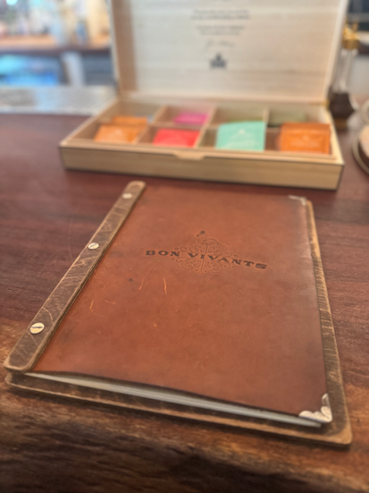 bon vivants menu