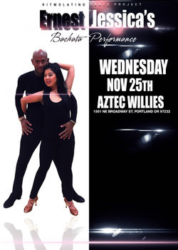 E&J bachata flyer wed