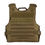 Thumbnail: VISM® by NcSTAR® PLATE CARRIER WITH EXTERNAL HARD PLATE POCKETS [2XL+] - TAN