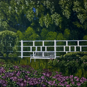The Rose Garden at the Missouri Botanical Garden