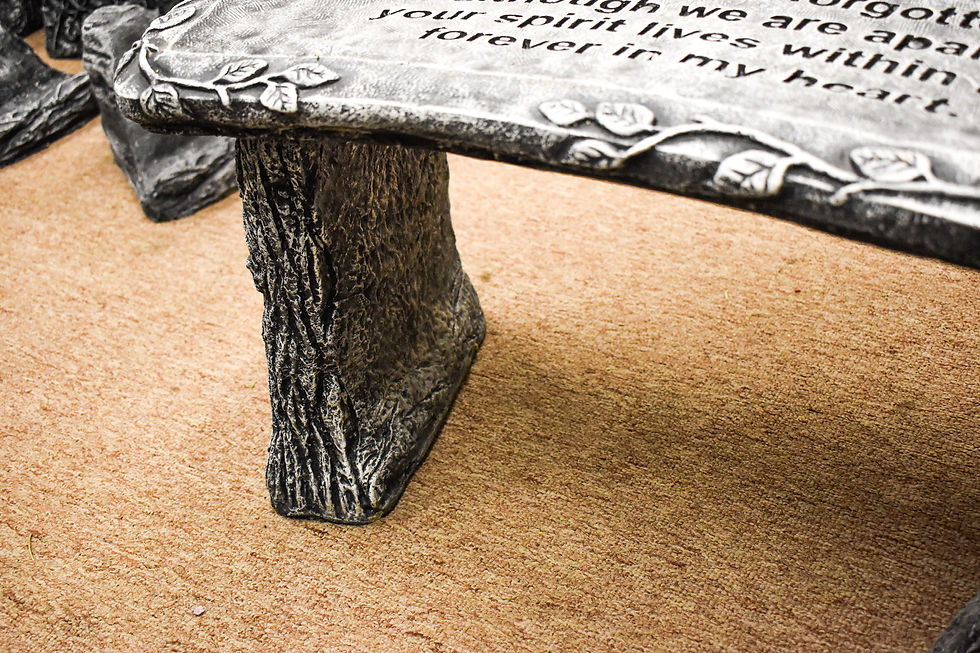 Thumbnail: Gone But Not Forgotten Stone Bench