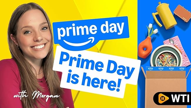 WTI Amazon Live replay: Shop Prime Day Deals with Morgan