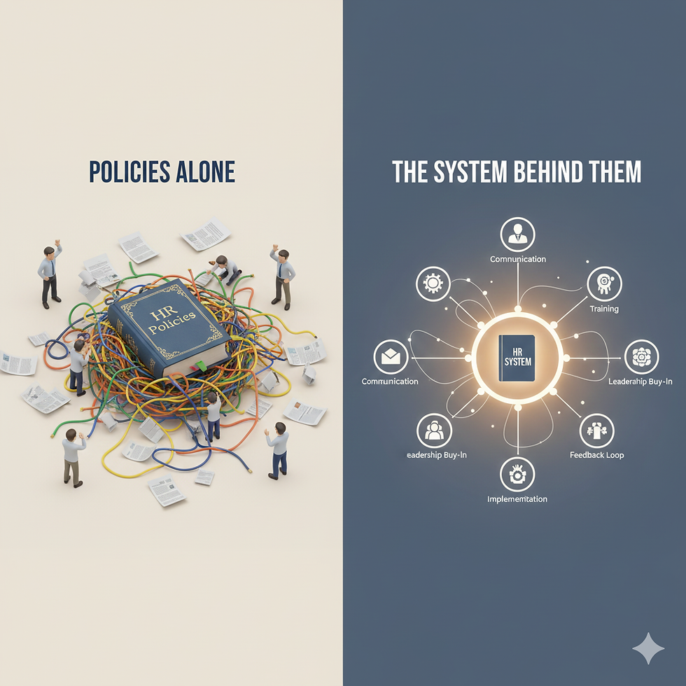 Having HR Policies Isn’t Enough — It’s the System Behind Them That Matters