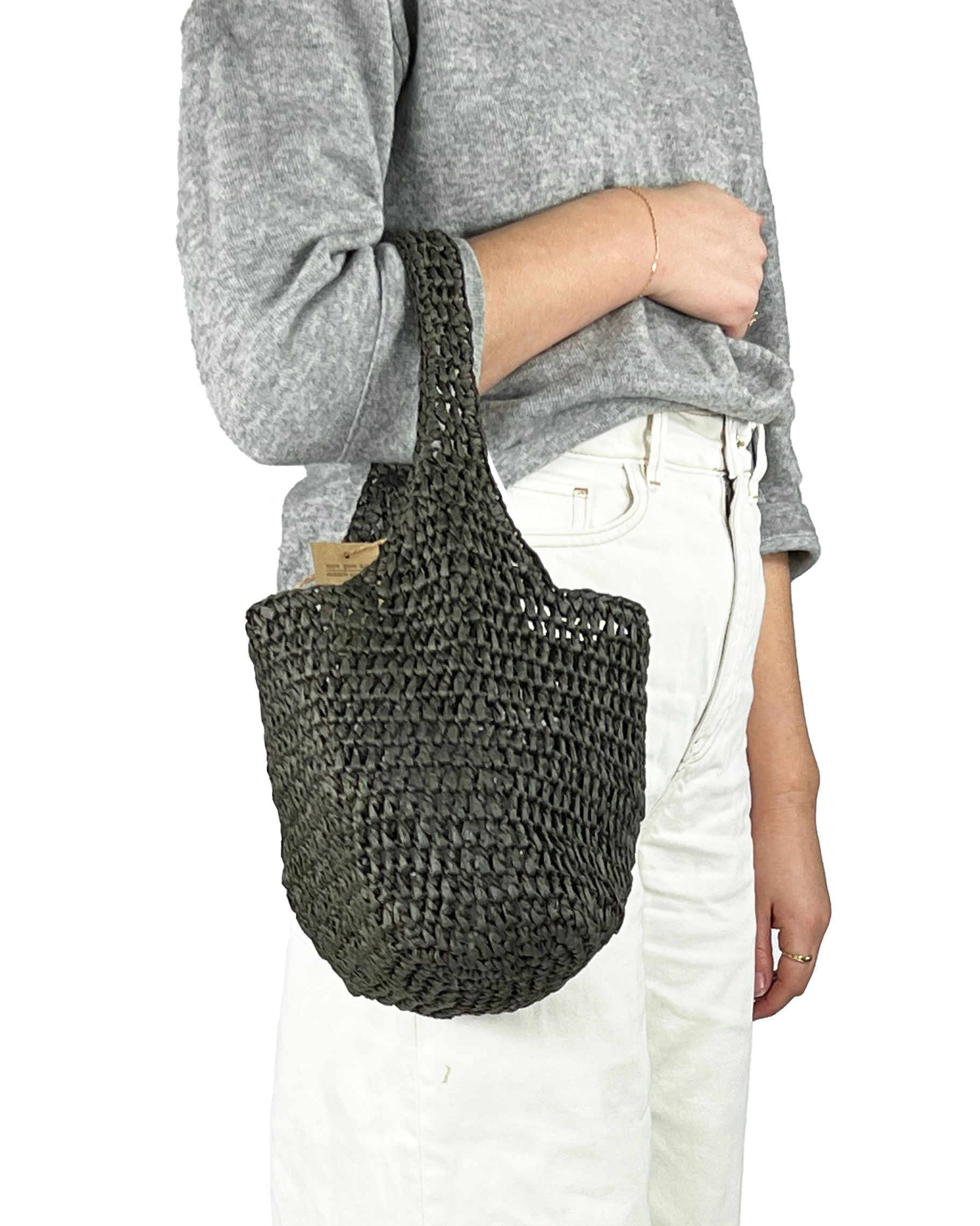 Mini Messenger Bag Black