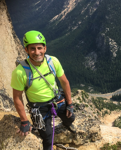 The Climbing Doc at Washington Pass.