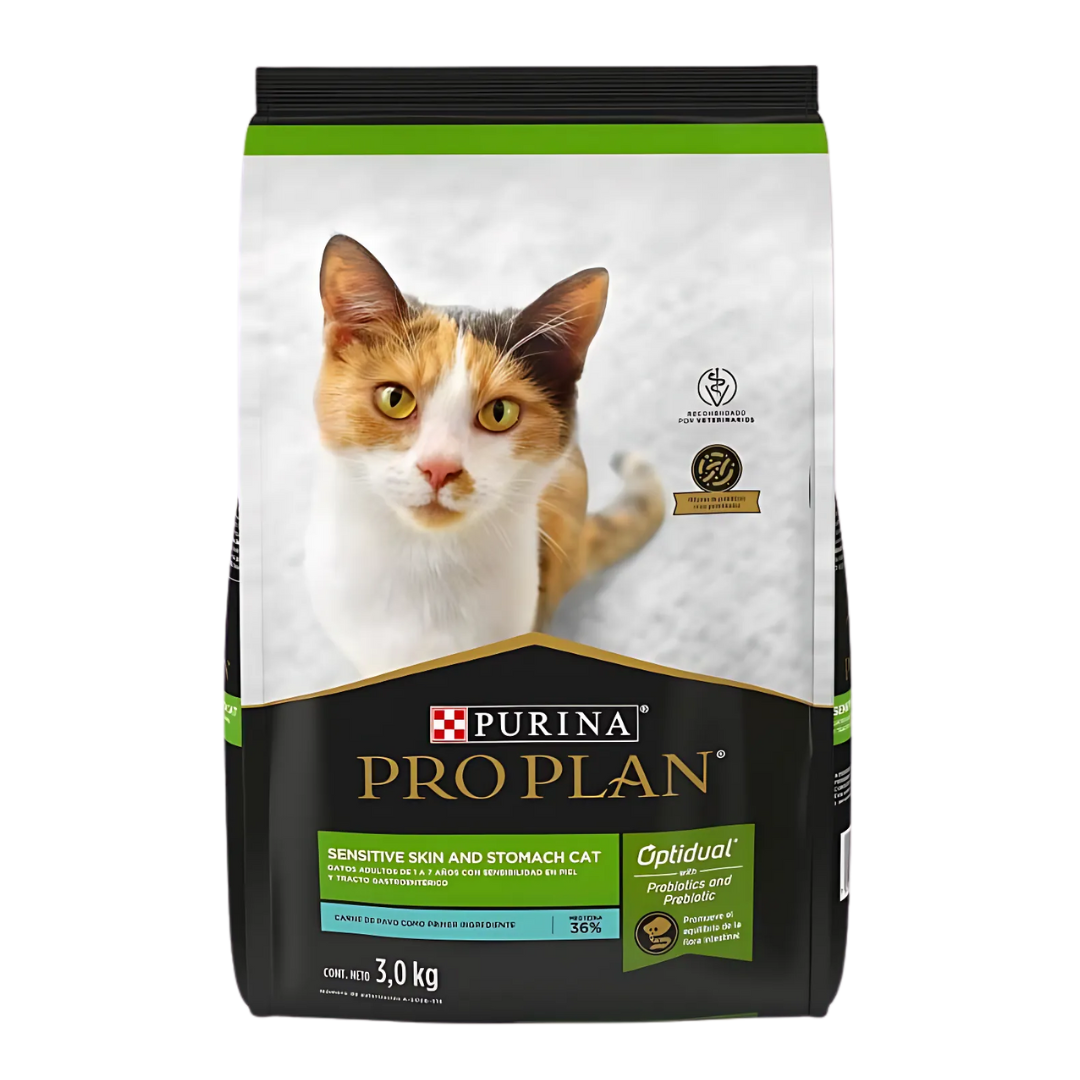 Pro Plan Gato Sensibilidad Piel y Estomago Pavo