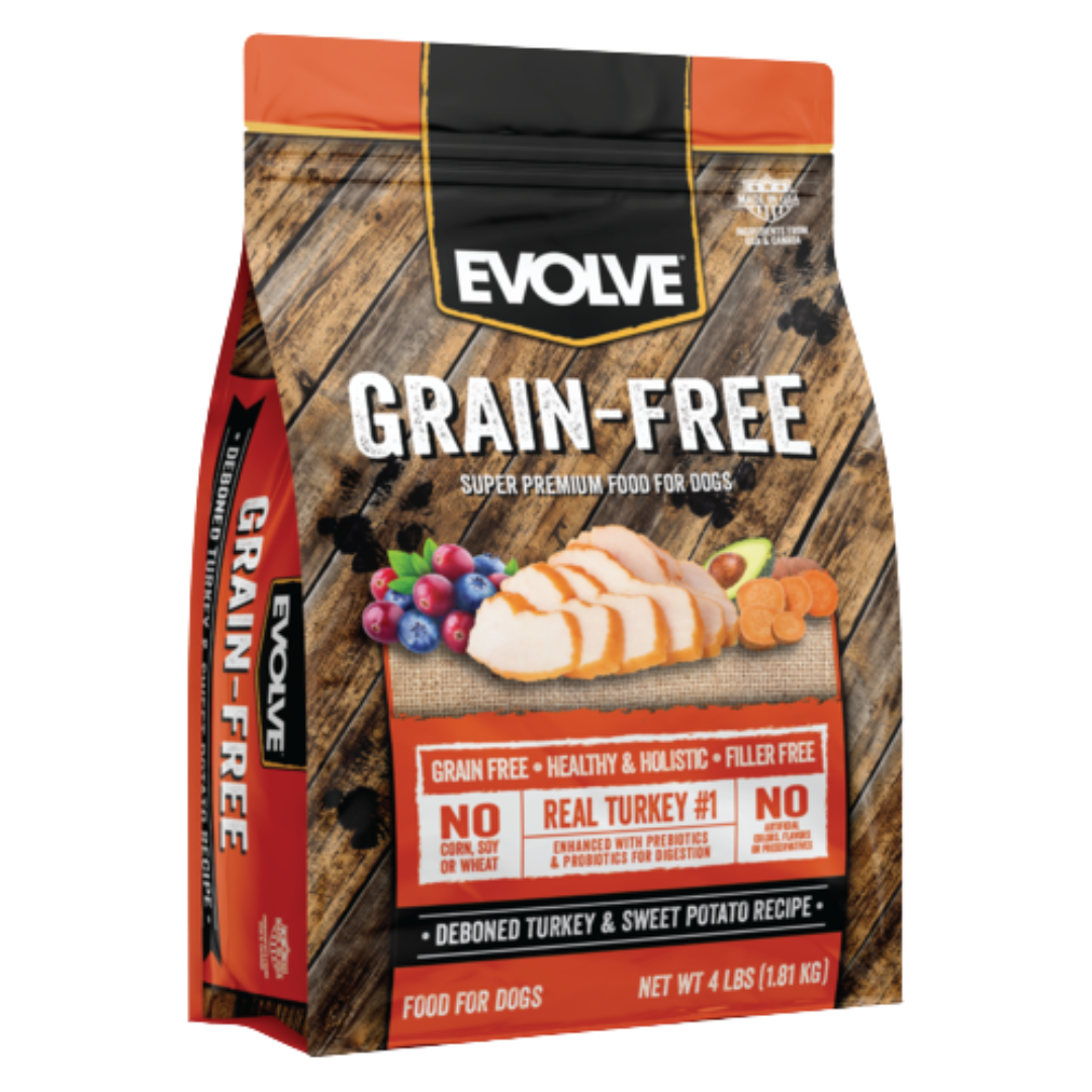 Evolve Dog Grain Free Turkey Pavo