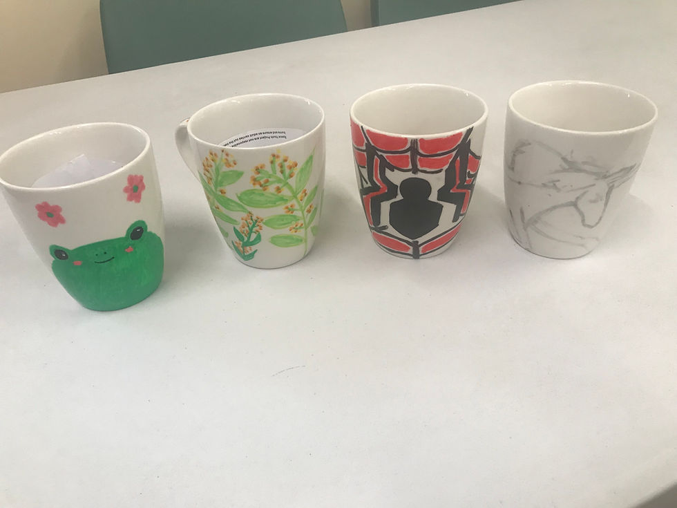Mug Painting at Dorchester!