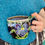 Thumbnail: Violet Mug, Handmade Porcelain Mug with Sculpted Flowers, 