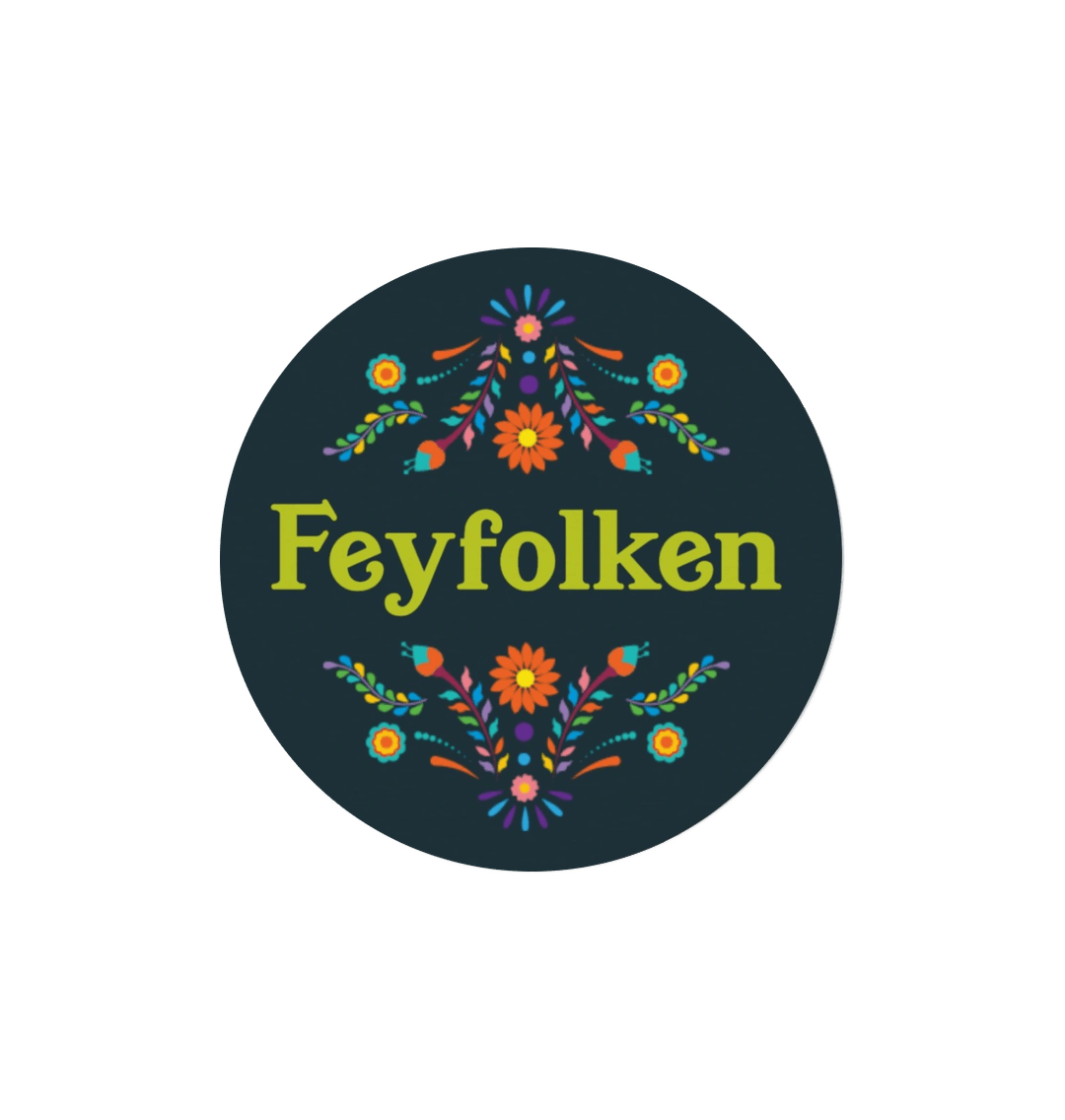 Feyfolken Round Sticker