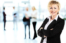 Smiling Modern Business Woman