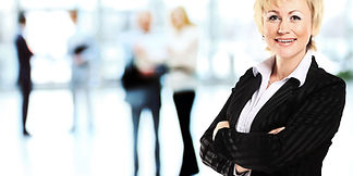 Smiling Modern Business Woman
