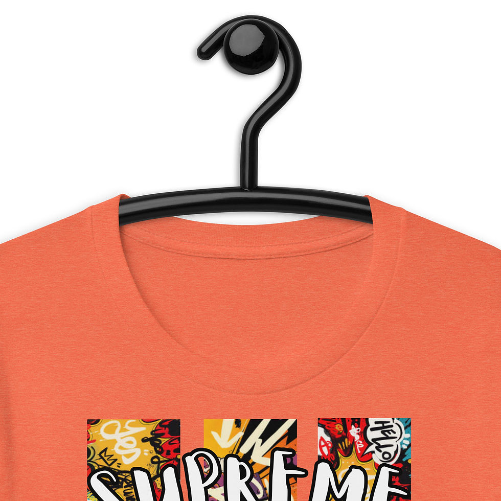 Thumbnail: Supreme ARTZ Graffiti Plain | Short-Sleeve Unisex T-Shirt