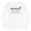 Thumbnail: SHAKA Sig #1 White: Unisex Long Sleeve Tee  copy