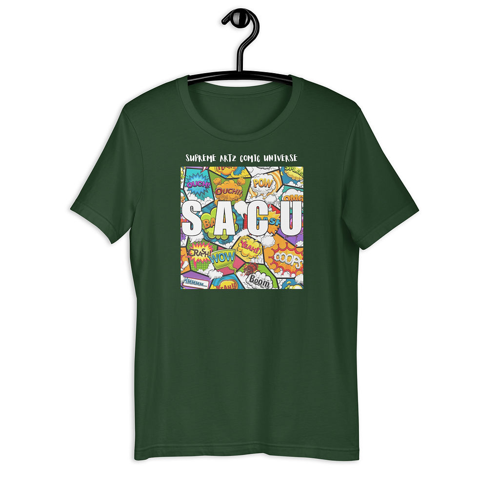 Thumbnail: SACU Comic Page-T | Short-Sleeve Unisex T-Shirt