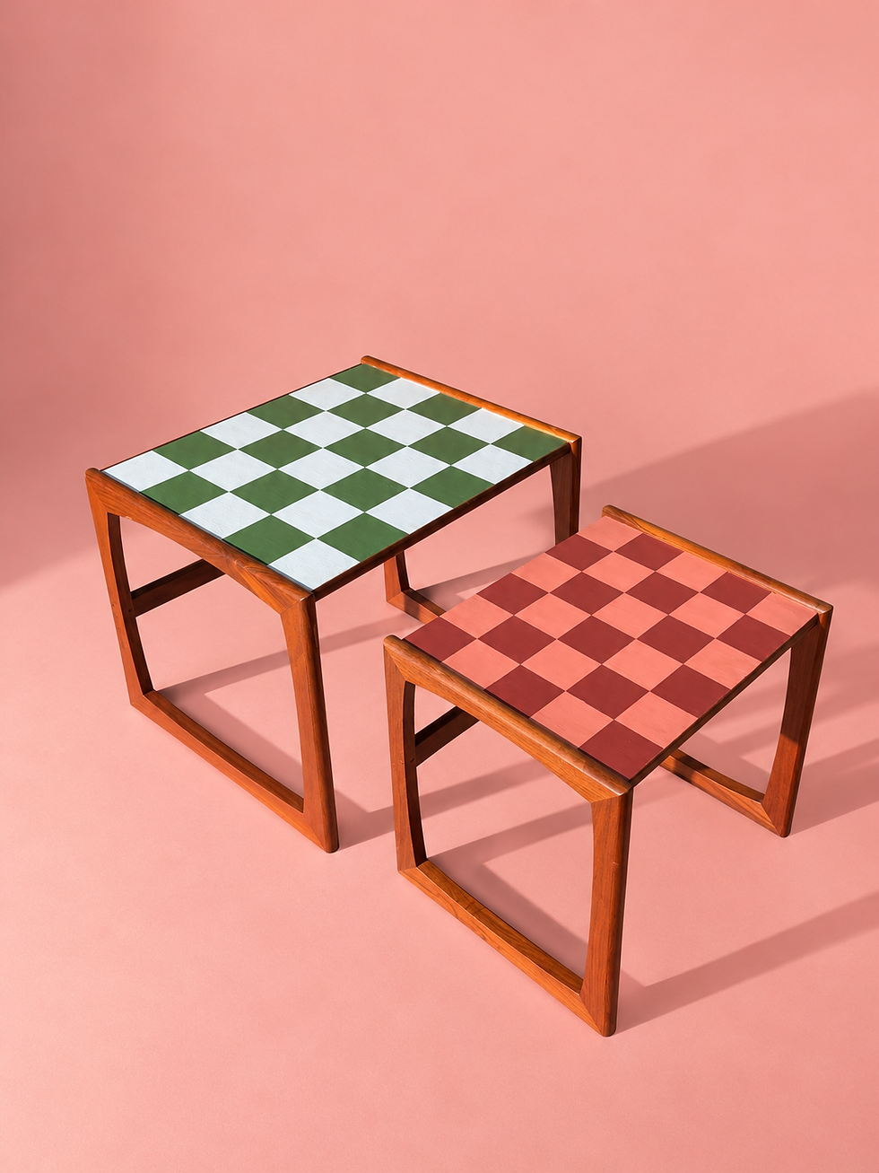 Pastel Pink Checkerboard Nesting Tables.png