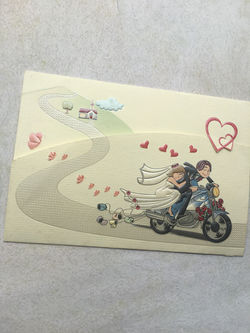 Tarjeta de boda 