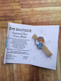 Invitación para bautizo