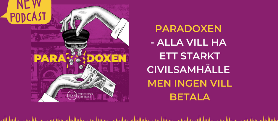 Alla vill ha ett starkt civilsamhälle men ingen vill betala