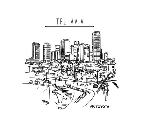 Toyota totebag Illustration, 2022