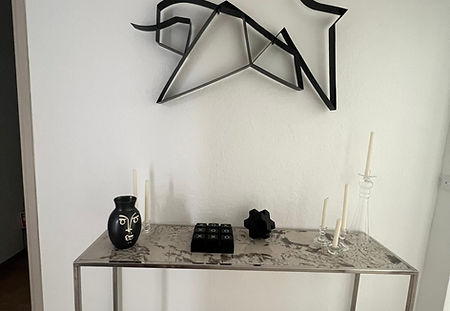 Sculpture de taureau