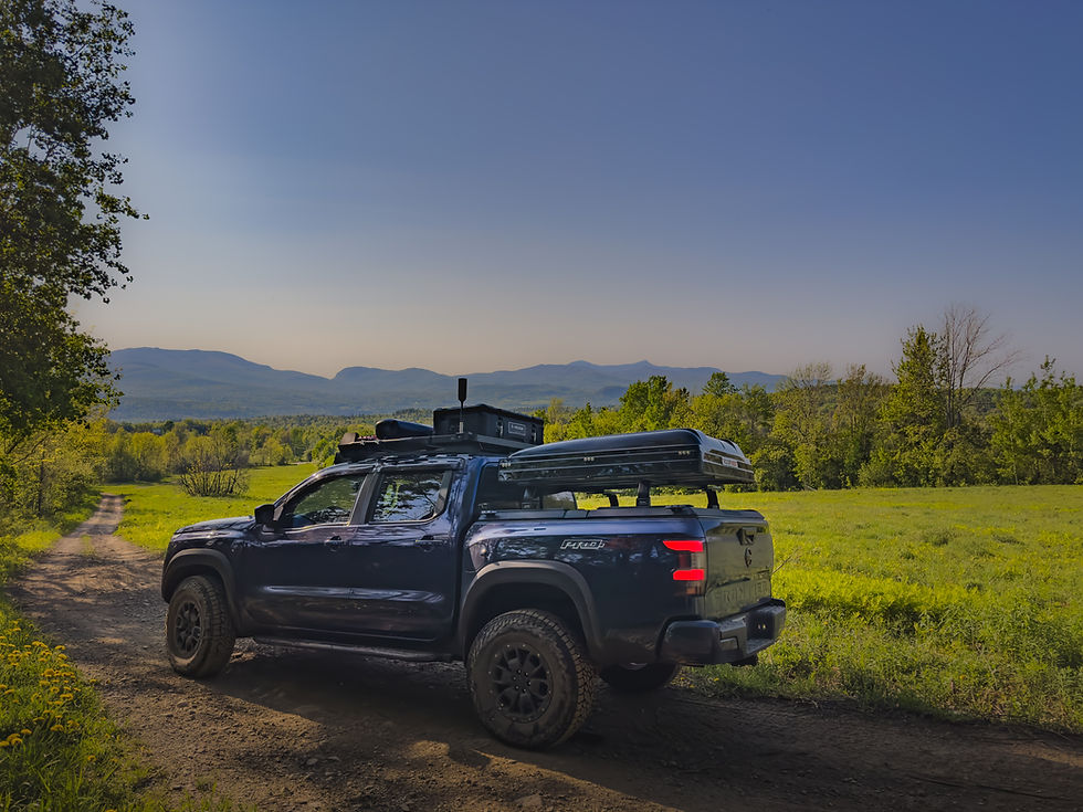 Nissan Frontier hitting the trails after airing down