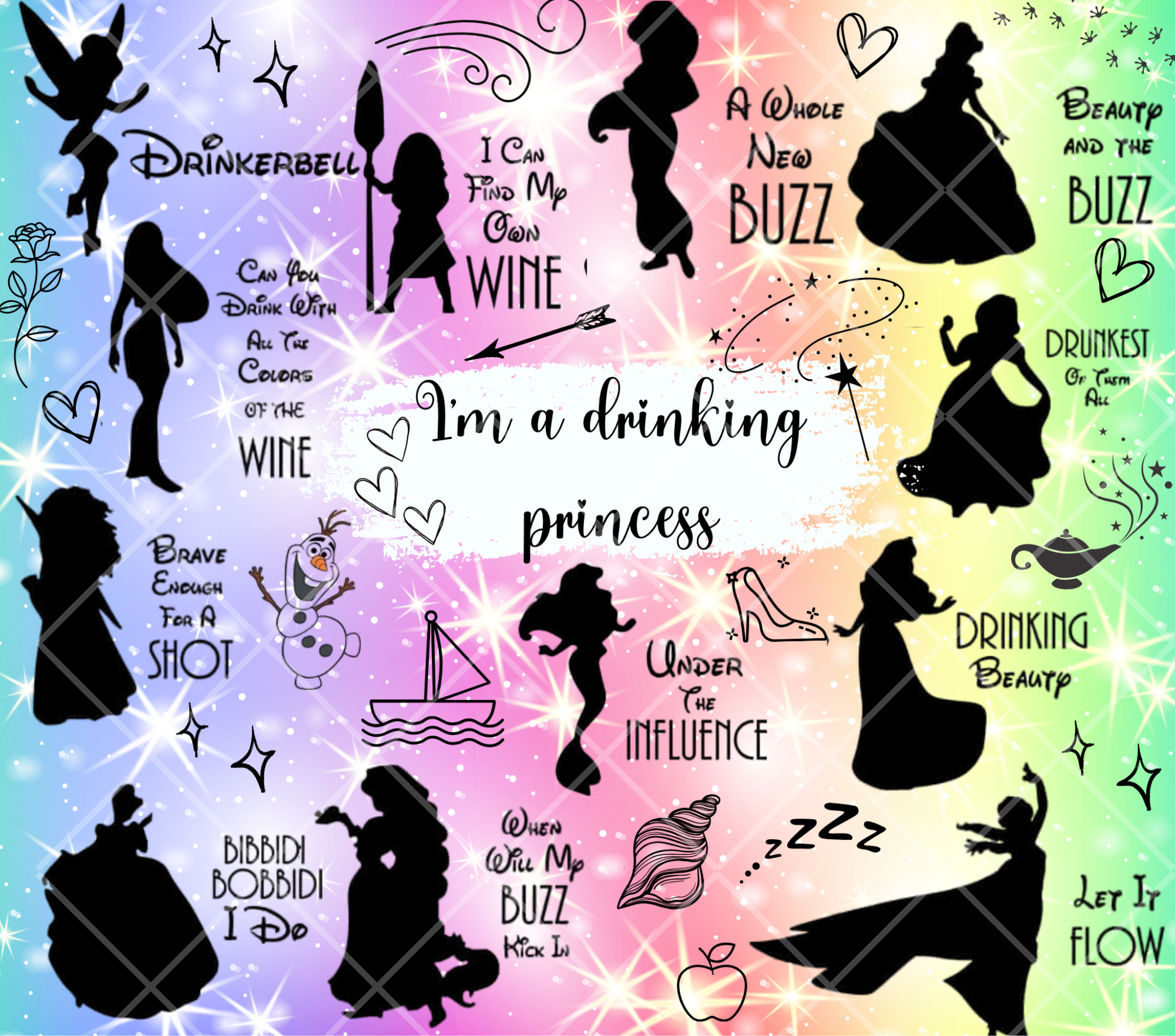 20 oz Tumbler Wrap Download