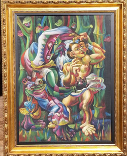 Mario Carreño ,Oil on canvas