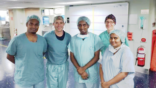 Collaborative Approach to the Creation of an Arteriovenous Fistula on a US Navy Hospital Ship