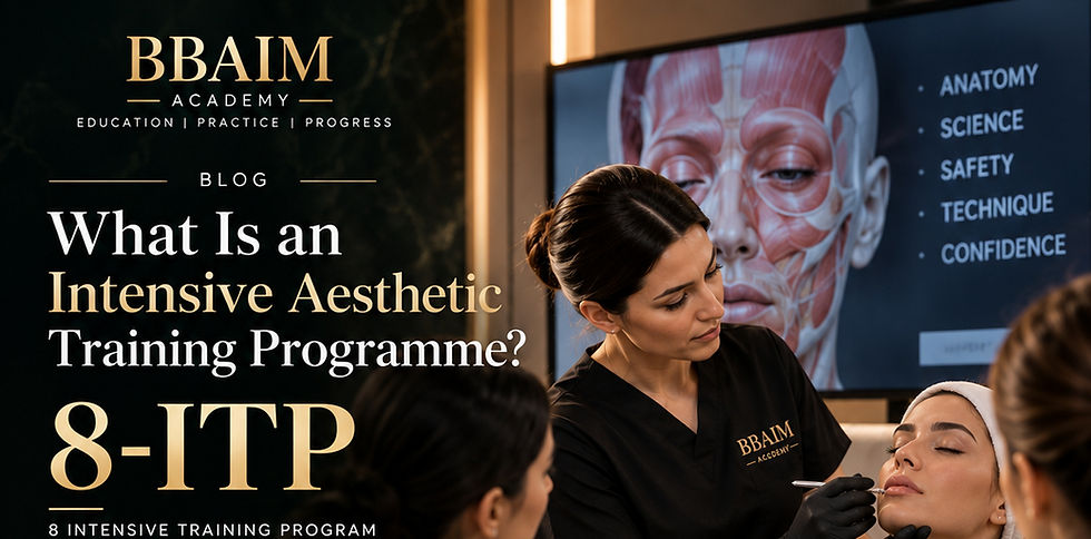 Intensive Aesthetic Training Programme | 8-ITP London