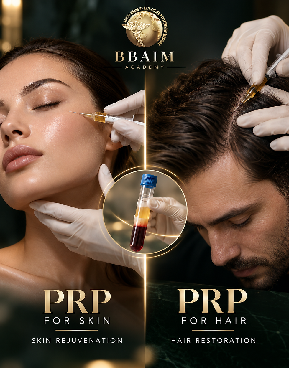 PRP for Skin vs PRP for Hair