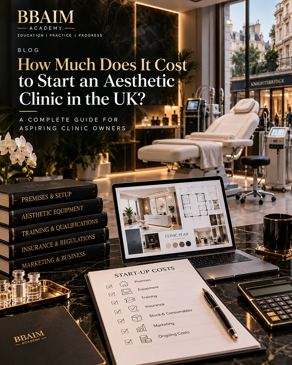 Cost to Start an Aesthetic Clinic in the UK | 2026 Guide
