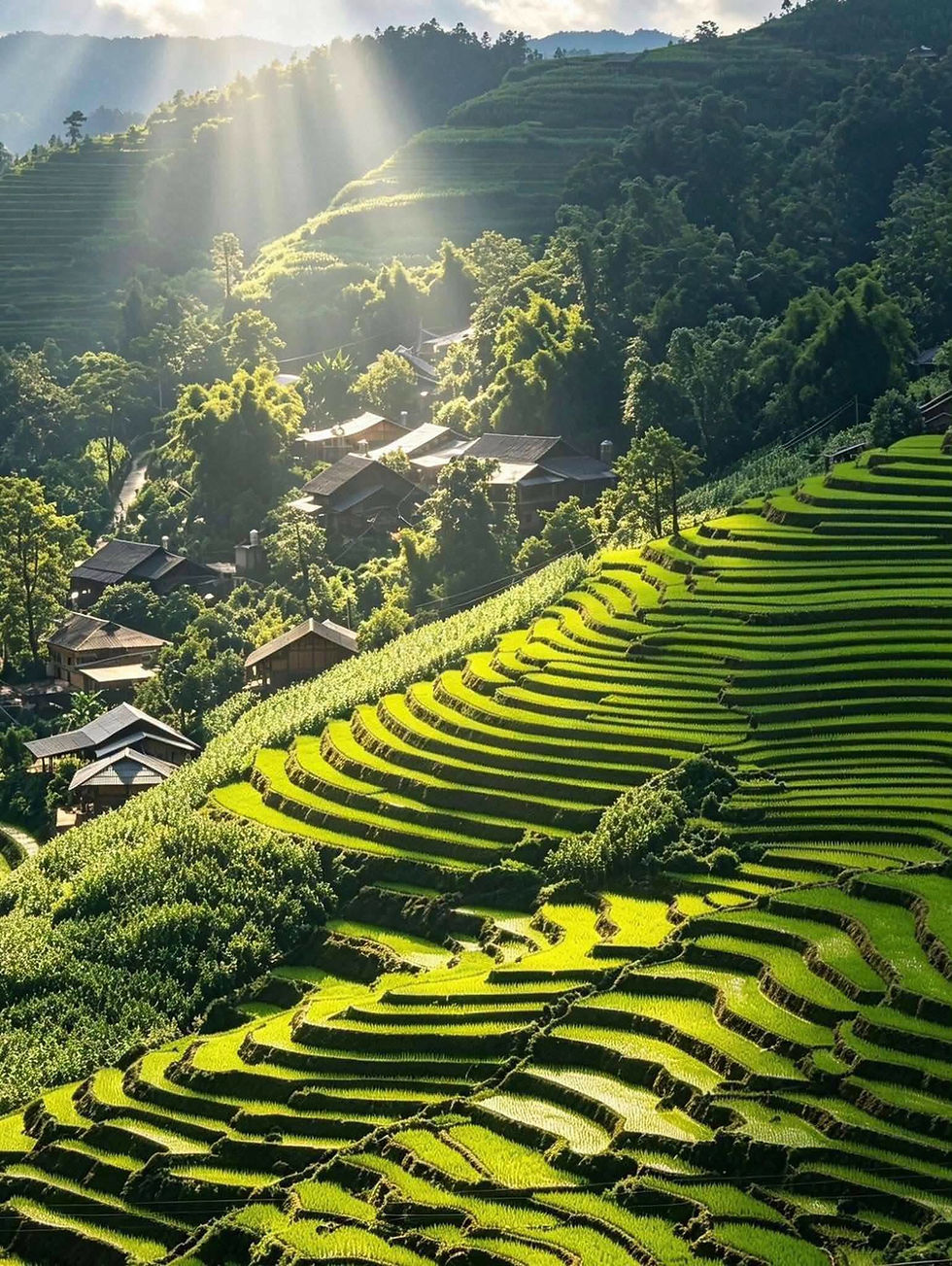 Sapa rice terraces